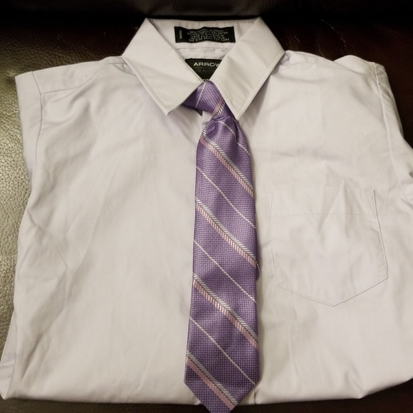 NWT CHAPS & ARROW BOYS DRESS SHIRTS 5/6 - Picture 4 of 5